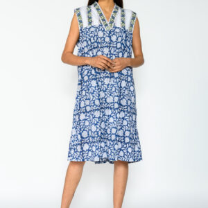 Indian Block Print Short Dress