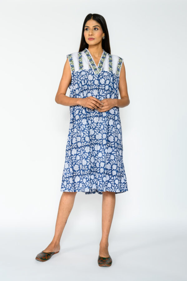 Indian Block Print Short Dress