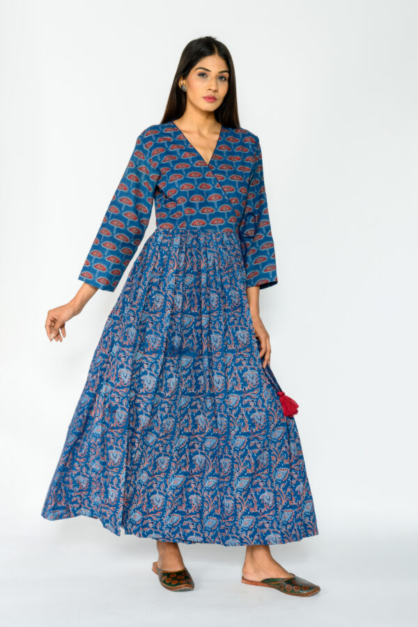 Indian Block Print Long Dress Indian Block Print Long Dress