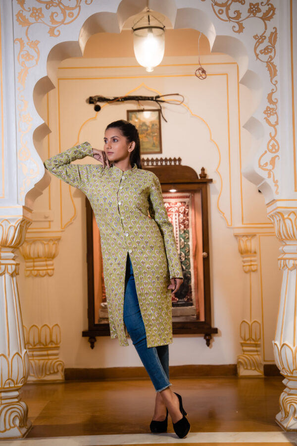 Sage Green Quilted jacket