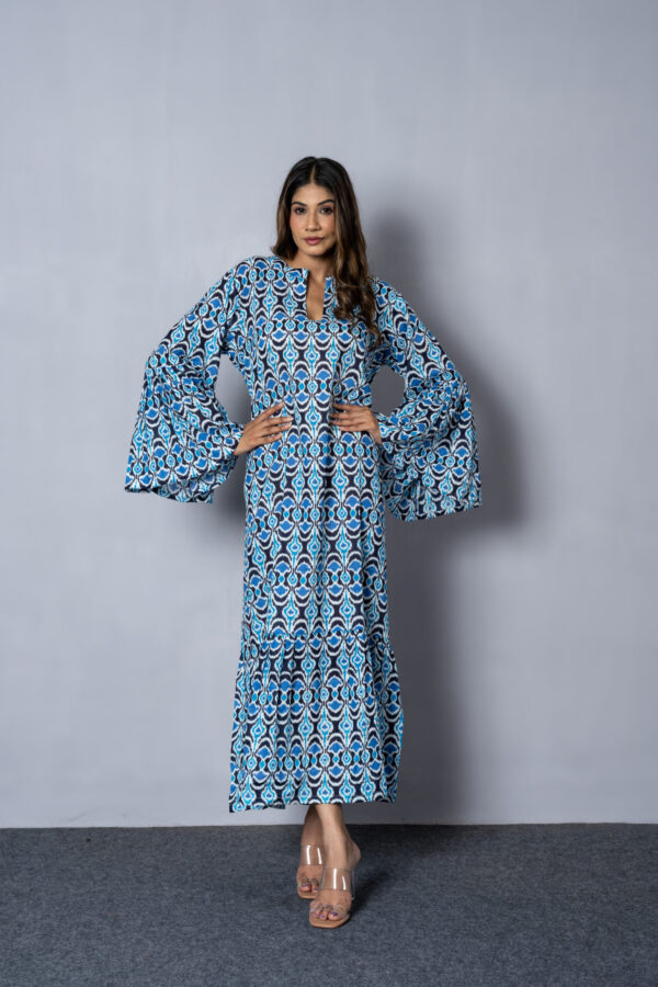 Ocean Breeze Elegance Long Dress