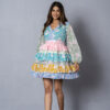 Floral Harmony Tiered Short Dress Floral Harmony Tiered Short Dress