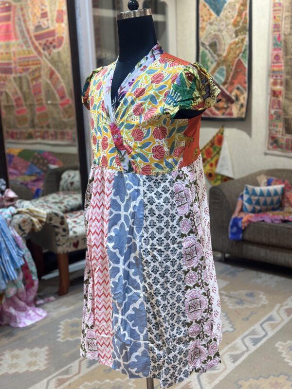 Rangtara Patch Wrap Dress