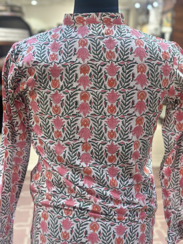 Gulbagh Hand Block Printed Cotton Kurta