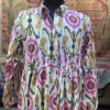 Gulbaan Ikat Gathered Dress