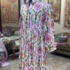 Gulbaan Ikat Gathered Dress