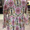 Gulbaan Ikat Gathered Dress