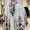 IMG_5727 Blush Bloom Hand Block Cotton Midi Dress
