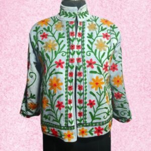 Handmade Suzani Jacket – Tradition Woven Into Warmth