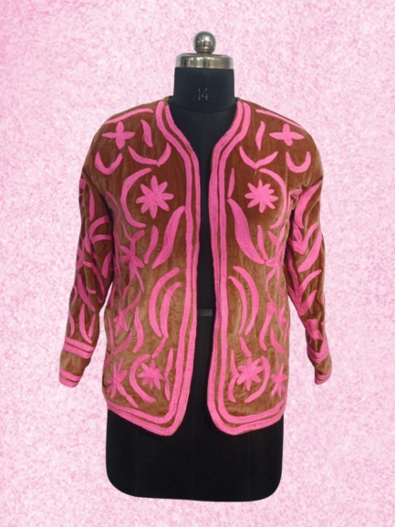 Handmade Suzani Jacket – Tradition Woven Into Warmth