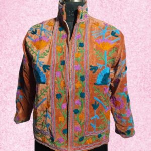 Handmade Suzani Jacket – Tradition Woven Into Warmth