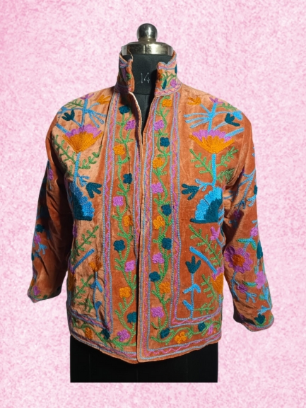 13 Handmade Suzani Jacket – Tradition Woven Into Warmth