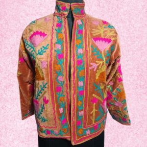 Handmade Suzani Jacket – Tradition Woven Into Warmth