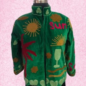 Handmade Suzani Jacket – Tradition Woven Into Warmth