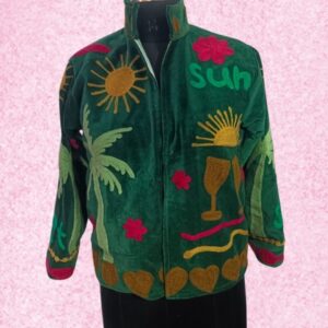 Handmade Suzani Jacket – Tradition Woven Into Warmth