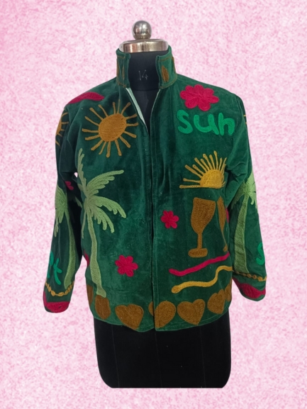 17 Handmade Suzani Jacket – Tradition Woven Into Warmth