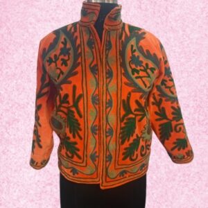 Handmade Suzani Jacket – Tradition Woven Into Warmth