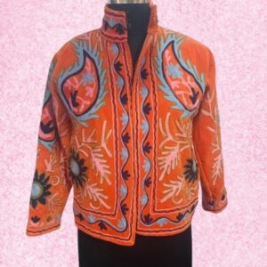 Handmade Suzani Jacket – Tradition Woven Into Warmth