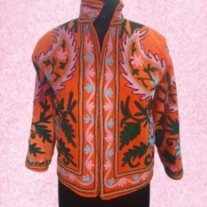 Handmade Suzani Jacket – Tradition Woven Into Warmth