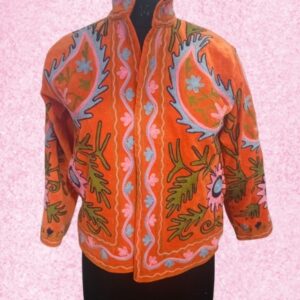 Handmade Suzani Jacket – Tradition Woven Into Warmth