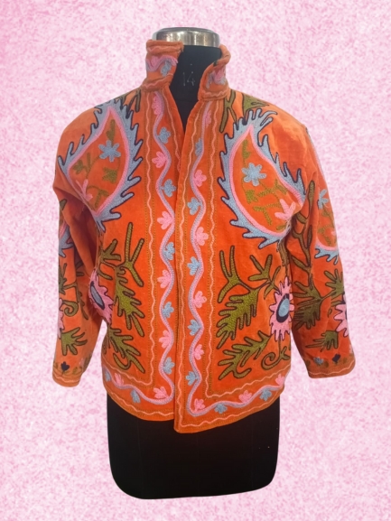 7 Handmade Suzani Jacket – Tradition Woven Into Warmth