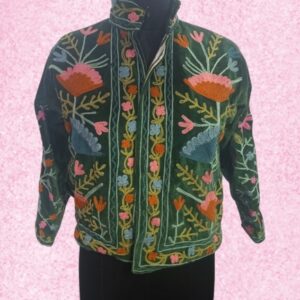 Handmade Suzani Jacket – Tradition Woven Into Warmth