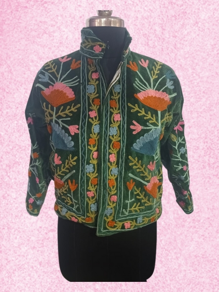 Handmade Suzani Jacket – Tradition Woven Into Warmth