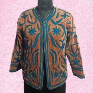 Handmade Suzani Jacket – Tradition Woven Into Warmth