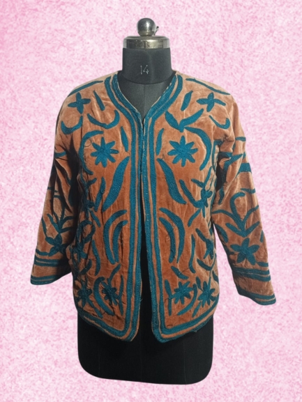 Handmade Suzani Jacket – Tradition Woven Into Warmth