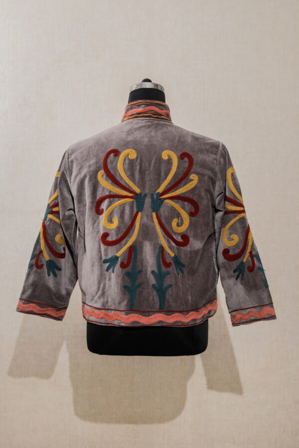 Velvet Suzani Long Jacket