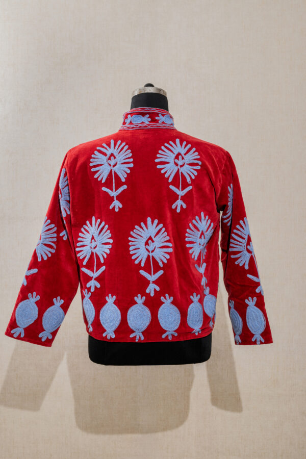 Velvet Suzani Long Jacket