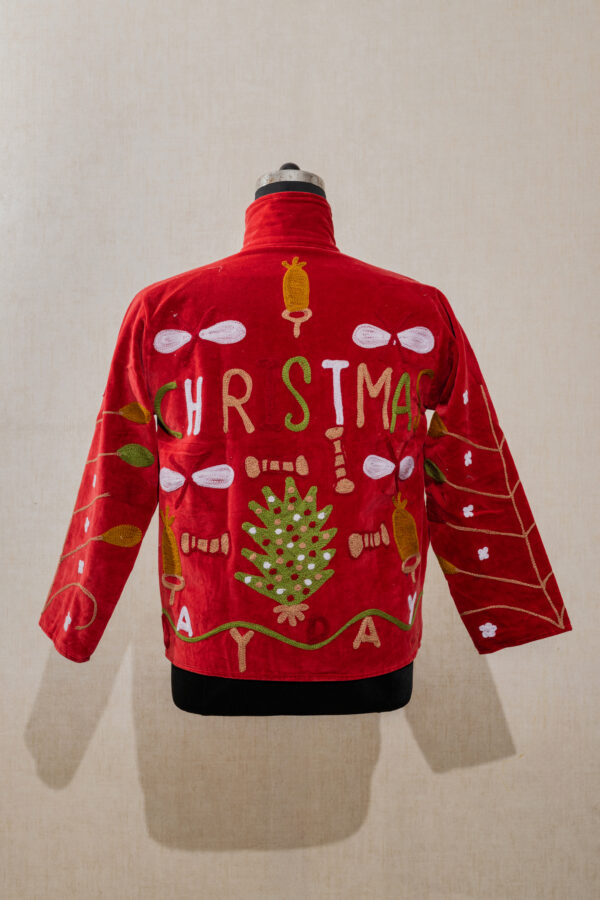 Velvet Suzani Long Jacket