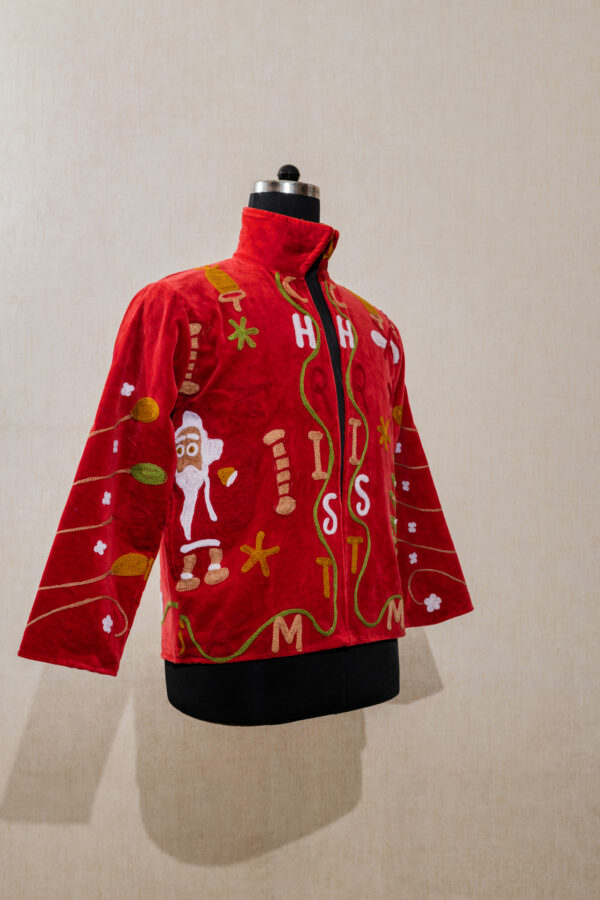 Velvet Suzani Long Jacket