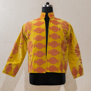 AMP-5322 Velvet Suzani Long Jacket