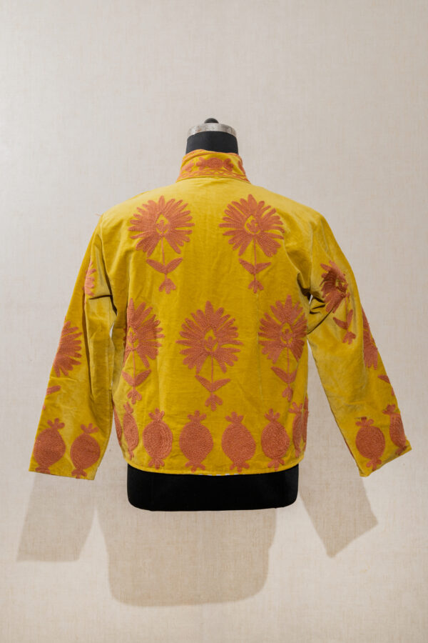Velvet Suzani Long Jacket