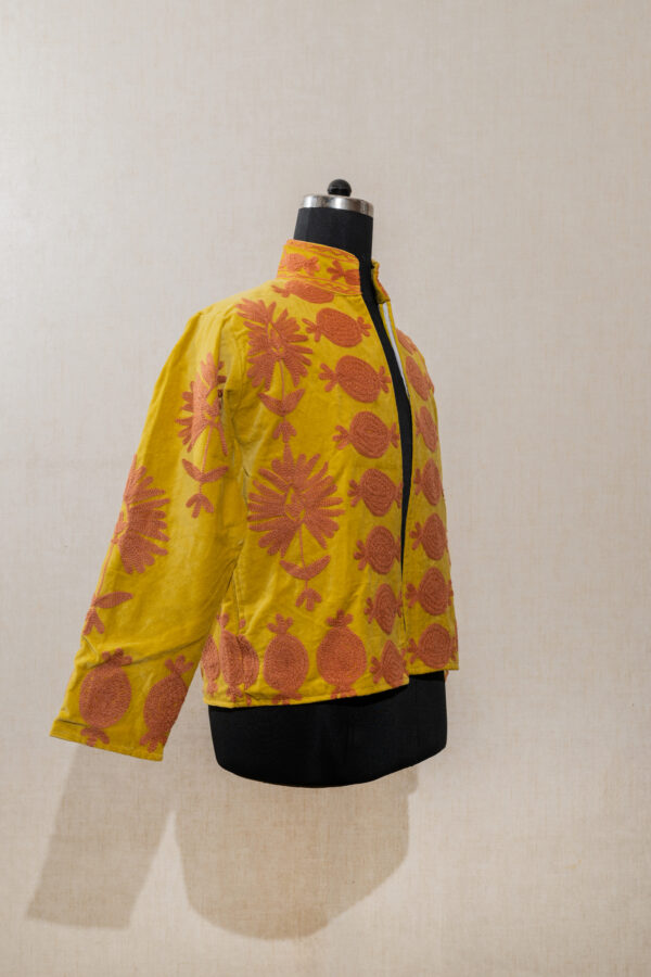 Velvet Suzani Long Jacket