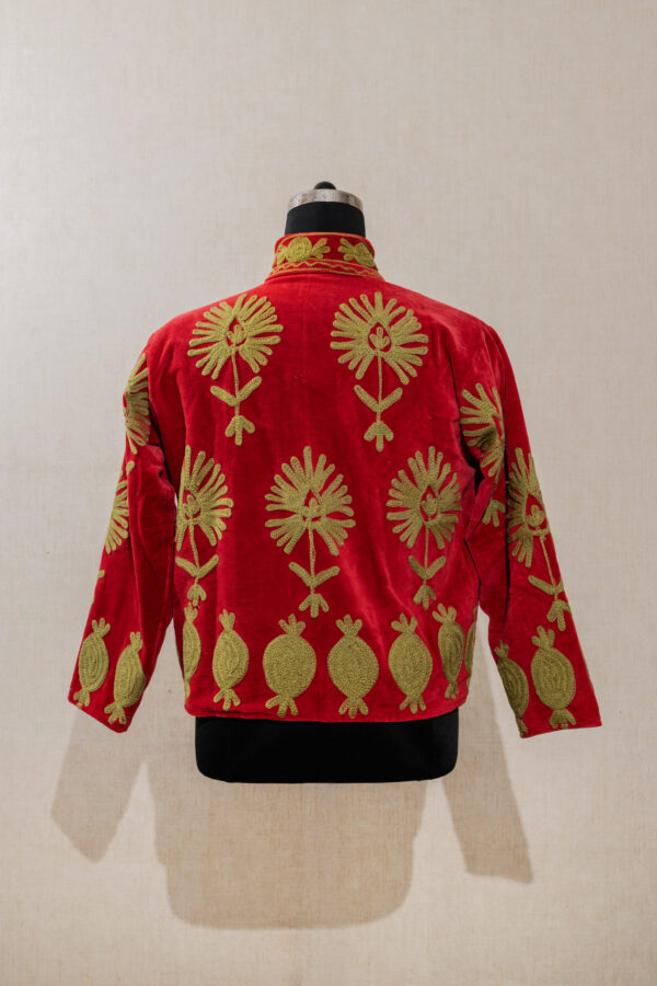 Velvet Suzani Long Jacket
