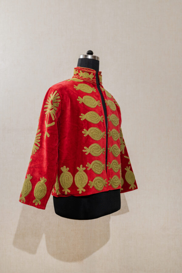 Velvet Suzani Long Jacket