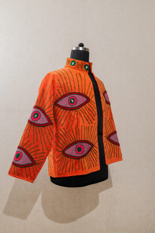 AMP-5330 Velvet Suzani Long Jacket