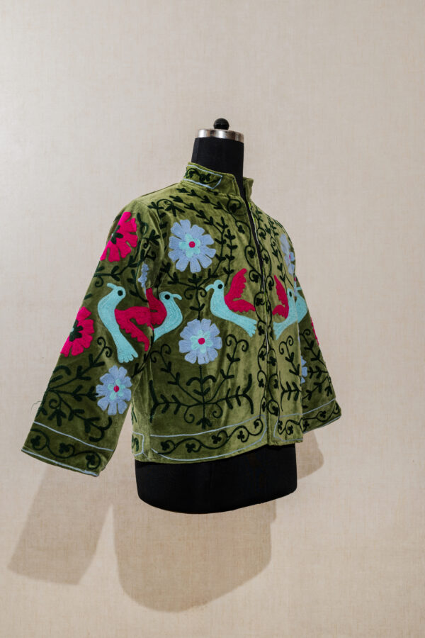 Velvet Suzani Long Jacket