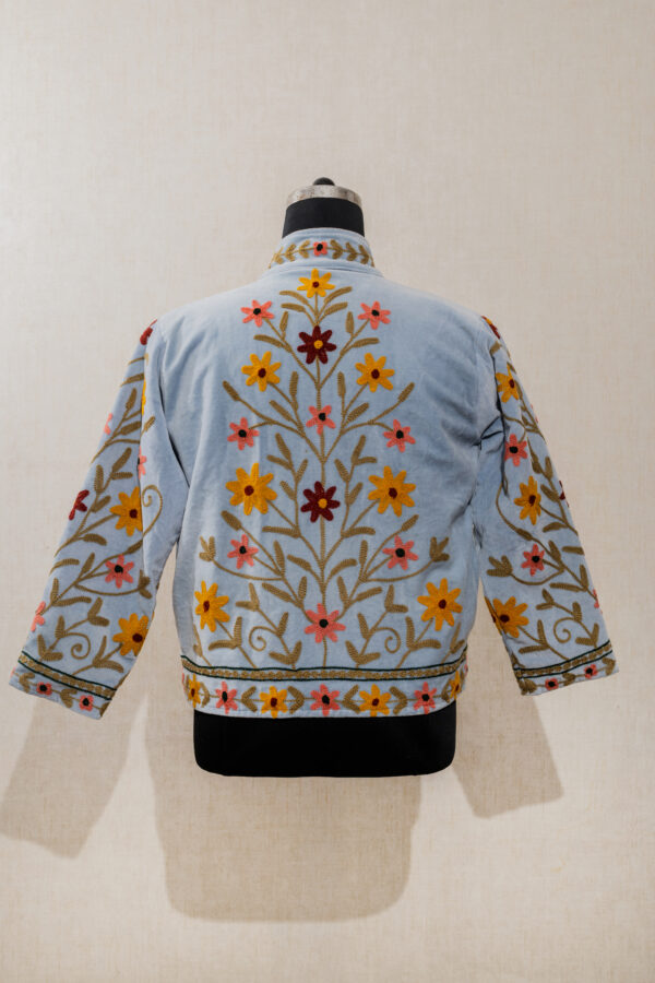 Velvet Suzani Long Jacket