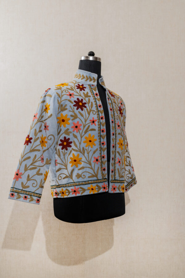 Velvet Suzani Long Jacket