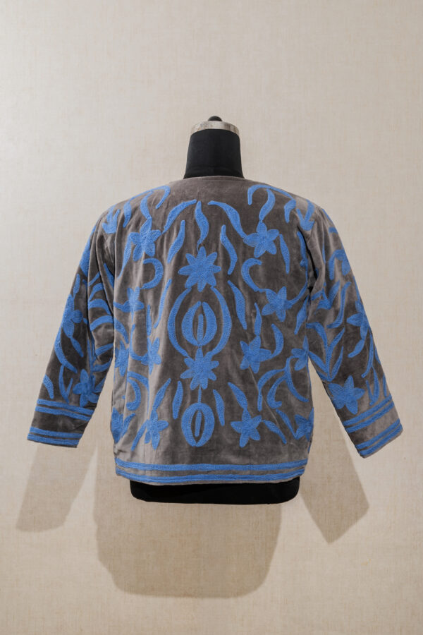 Velvet Suzani Long Jacket