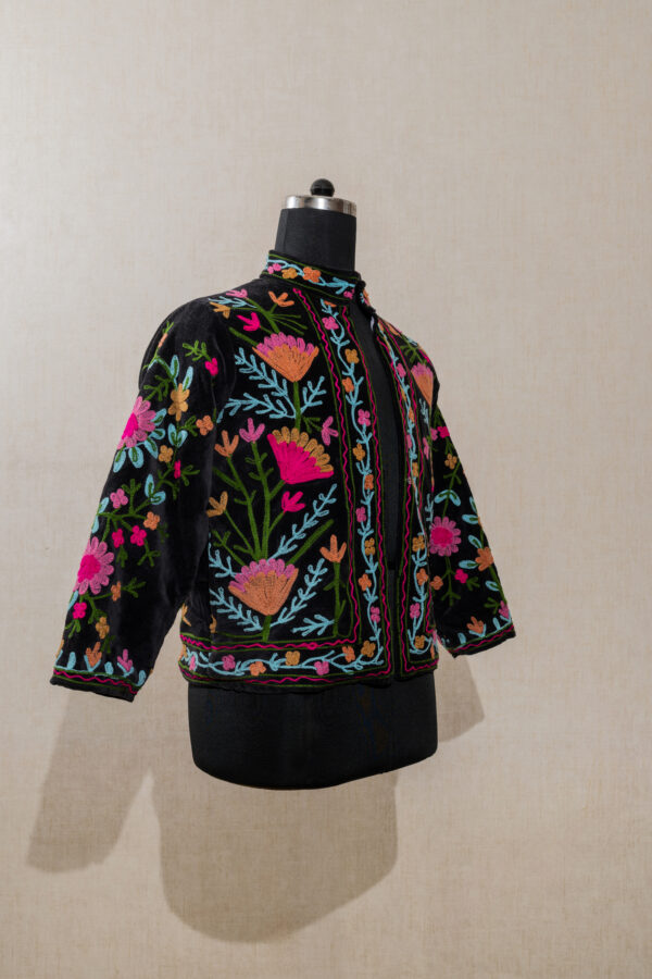 Velvet Suzani Long Jacket