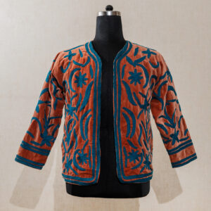 Velvet Suzani Long Jacket