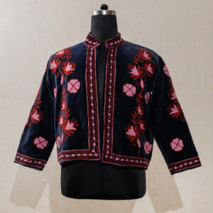 AMP-5354 Velvet Suzani Long Jacket