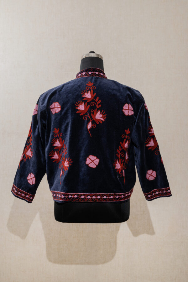 Velvet Suzani Long Jacket