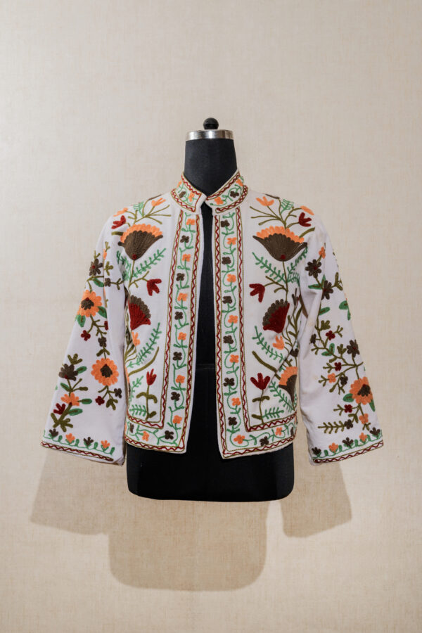 Velvet Suzani Long Jacket