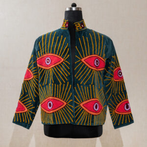 AMP-5360 Velvet Suzani Long Jacket