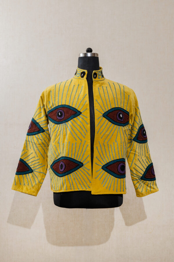 Velvet Suzani Long Jacket